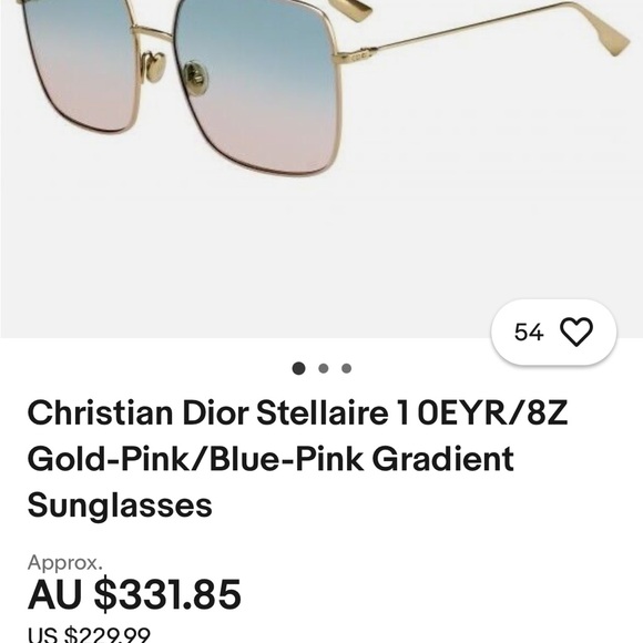 Christian Dior Authentic Sunglasses - Picture 5 of 5
